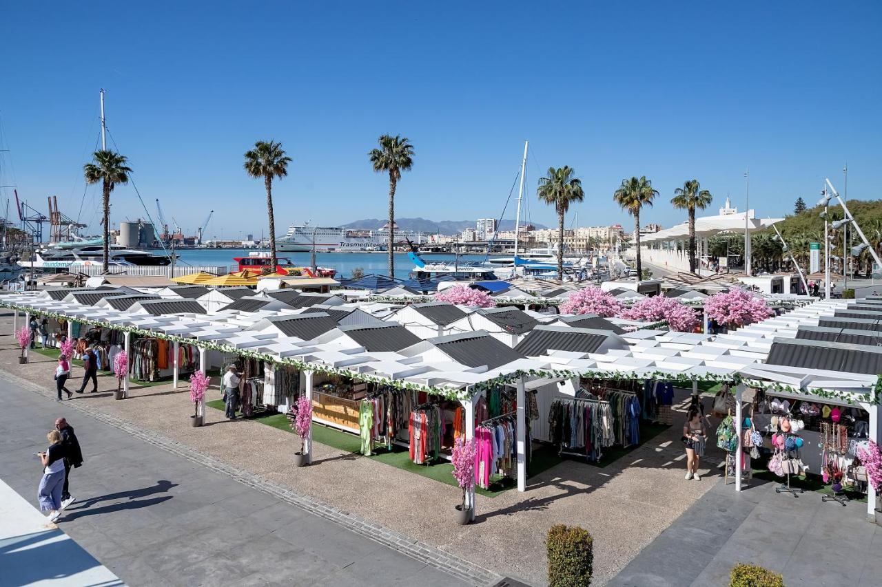 Estudio Malagueta, Muelle Uno Views Málaga Exterior foto